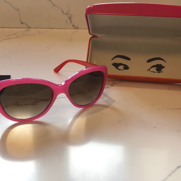 pink and orange sunglasses